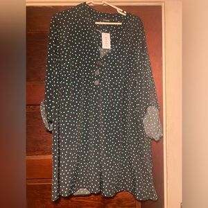 Plus size 20 heart blouse. NWT